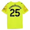 Original Fußballtrikot Manchester City Gianluigi Donnarumma 25 Torwart 2025-26 Gelbe Für Herren